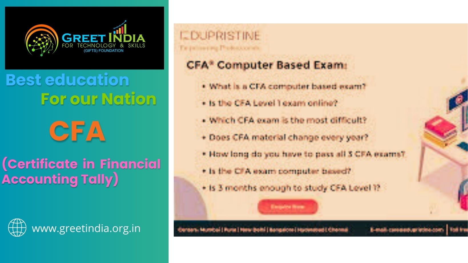 CFA(CERTIFICATE IN FINANCIAL ACCOUNTING) Tally 